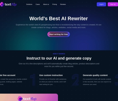 TextFlip AI内容检测工具：精准识别AI生成文本，保障内容原创性