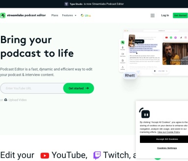 Streamlabs Podcast Editor：将播客转化为社交媒体短视频的利器