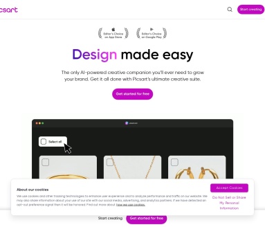 PicsArt在线照片编辑器：多功能图像处理平台