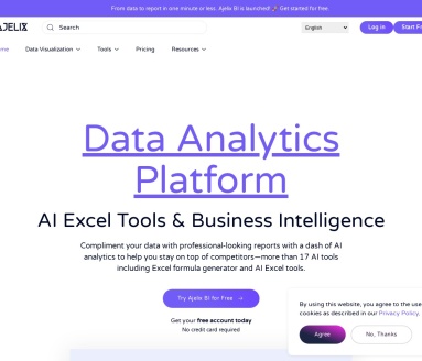 AJELIX：AI驱动的Excel公式生成与数据分析平台