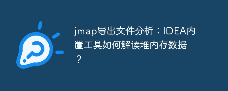 IDEA工具解读jmap文件，轻松分析堆内存数据
