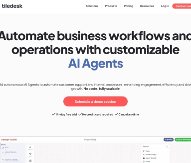 Tiledesk：免费即时聊天与开源聊天机器人结合，提升ROI