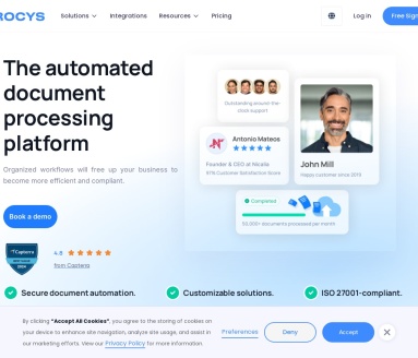 Procys：智能发票数据提取，节省人工处理时间