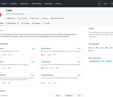 Lobe：免费易用，轻松训练你的自定义机器学习模型