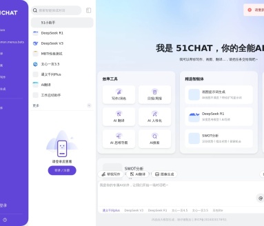 51.chat：多功能AI聊天机器人，提升工作效率与创造力