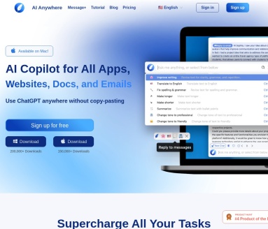 灵羽助手：提升工作效率的多功能桌面AI助手