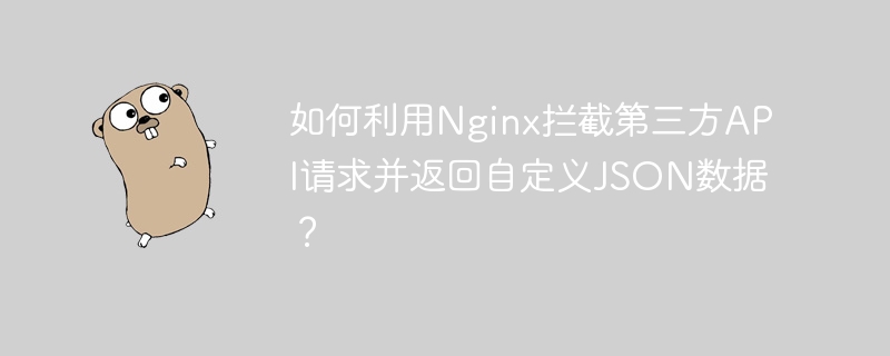 Nginx拦截第三方API并自定义JSON返回技巧