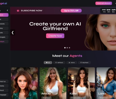 Angel AI：您的个性化虚拟AI伴侣