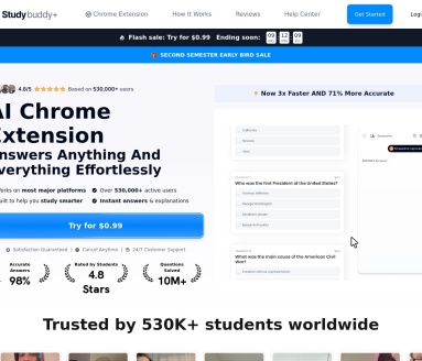 Study Buddy：你的AI学习助手，提升学习效率的秘密武器