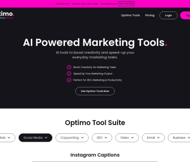 Optimo：FATJOE免费AI营销工具，简化营销流程