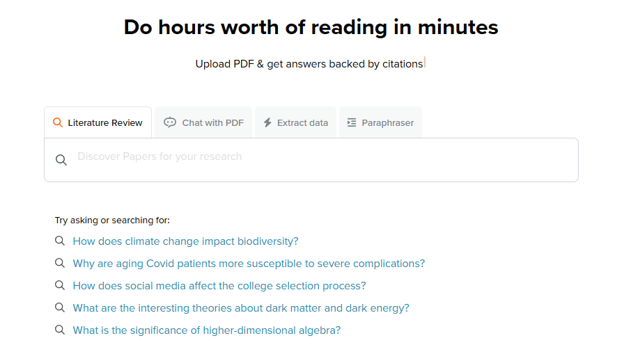 SciSpace AI：科学文献发现与分析的强大助手