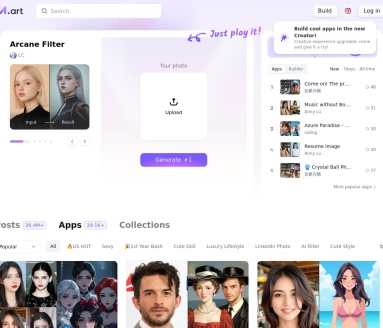 A1.art:在线AI艺术平台,展示与分享艺术作品的理想空间
