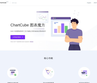 ChartCube图表魔方：AntV提供的在线图表制作工具