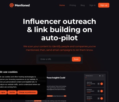 Mentioned:自动识别并通知您提到的重要人物和公司