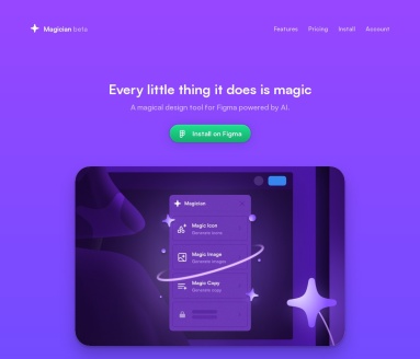 Magician：Figma平台上的AI设计工具，提升设计效率