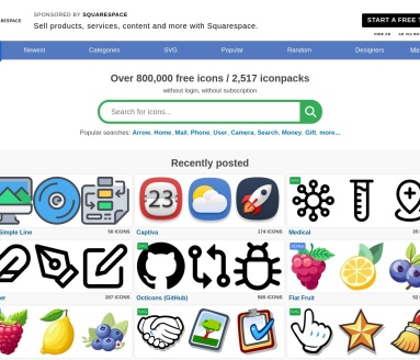 Icon Archive：免费图标搜索引擎，590,912个图标任你选