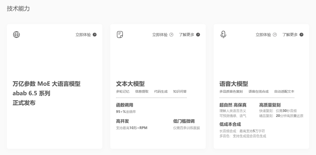 MiniMax开放平台:助力企业和开发者快速搭建AI应用