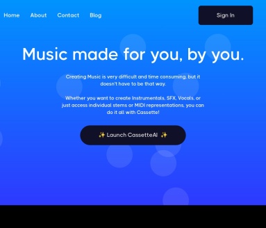 Cassette：AI驱动的音乐创作工具，简化您的音乐制作
