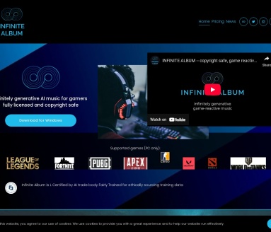 INFINITE ALBUM：无限生成AI音乐平台，游戏玩家的音乐新选择