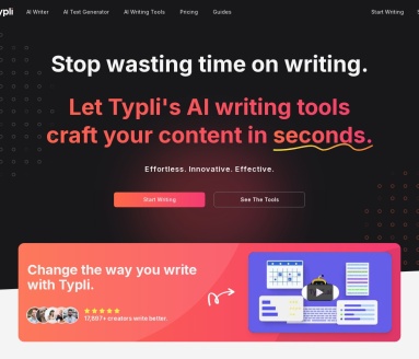 Typli：AI助力Google Sheets公式生成，提升SEO内容与个性化邮件效率