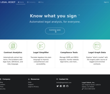 Legal Robot:智能法律文档分析工具