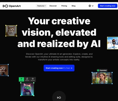 OpenArt：AI艺术生成与编辑平台，赋能创意无限