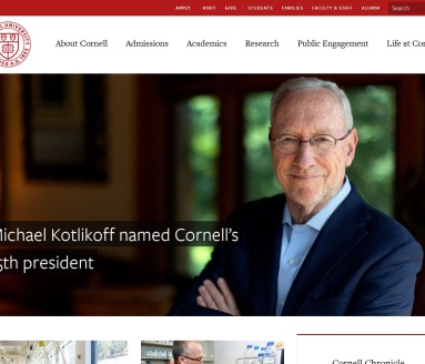 康奈尔大学：常春藤联盟成员，世界顶尖研究型大学