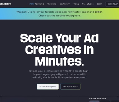 Waymark AI视频创作平台：本地企业视频制作新选择