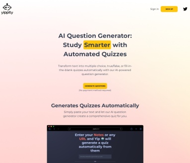 Yip智能笔记助手：自动生成问题，提升学习效率