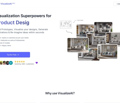 VisualizeAI：AI赋能设计可视化，助力产品设计师高效创新