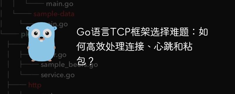 Go语言TCP框架推荐：高效处理连接、心跳和粘包的终极攻略
