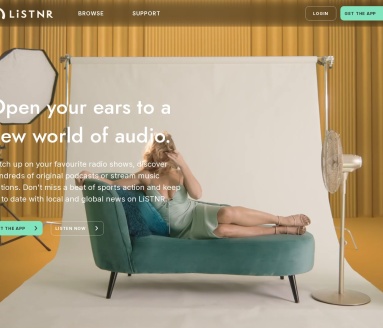 LiSTNR：全方位数字音频平台，广播、播客、音乐和体育直播一站式体验