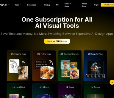 Dzine：AI驱动的全能设计平台，创意转化为视觉效果