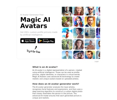 Magic AI Avatars:个性化高质量头像生成器