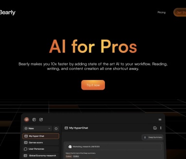 Bearly.Ai：一键式Chrome浏览器智能助手