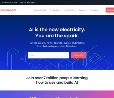DeepLearning.ai：Andrew Ng领衔的AI学习平台