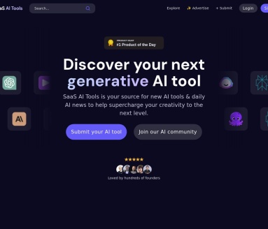 SaaS AI Tools：提升创造力和获取AI新闻的首选平台