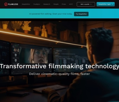 Flawless AI:革命性AI技术,彻底改变电影制作