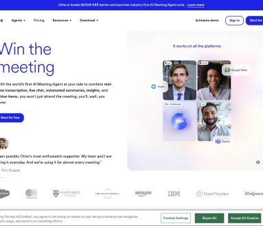 Otter.ai：AI智能会议记录与实时转录工具