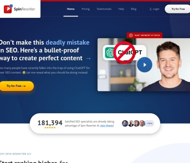 Spin Rewriter：45秒内生成500篇独特文章的SEO利器