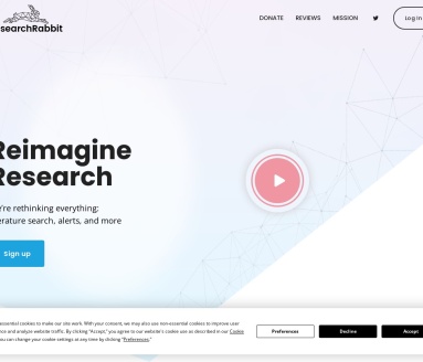 ResearchRabbit:个性化论文推荐与协作研究工具