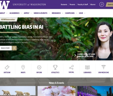 华盛顿大学(UW):美国顶尖公立研究型大学,1861年建校