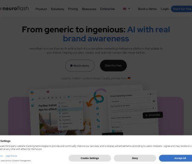 Neuroflash:提升营销效率的AI内容创作工具