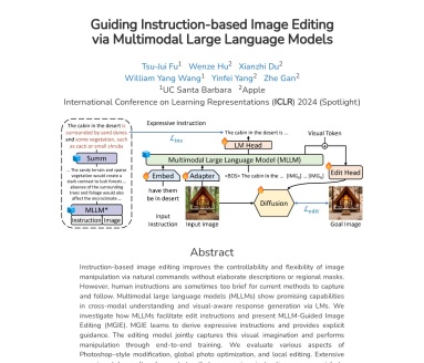 MGIE：苹果团队开源的AI图像编辑工具，提升图像编辑效率
