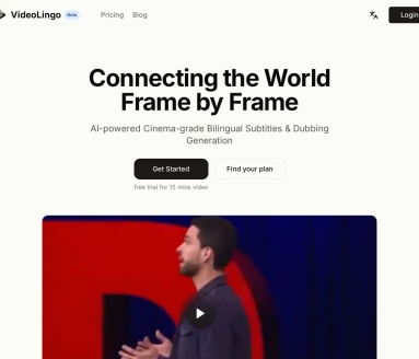 VideoLingo：专业视频内容本地化平台，提供高质量字幕翻译与配音服务