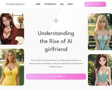 MyAiGirlfriend.ai：你的AI虚拟女友，带来真实的情感体验