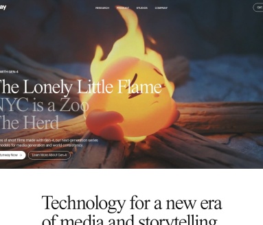 Runway：创意AI工具平台，快速实现视觉创作