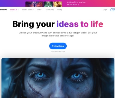 Invideo AI：AI视频创作平台，助力品牌成功