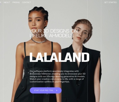 LALALAND AI:数字模特工作室,助力3D设计师展现创意