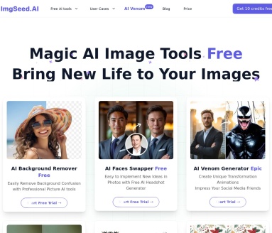 ImgSeed：免费高效的AI在线人脸替换工具